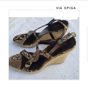 Via Spiga Reptile‎ sandals 10 new